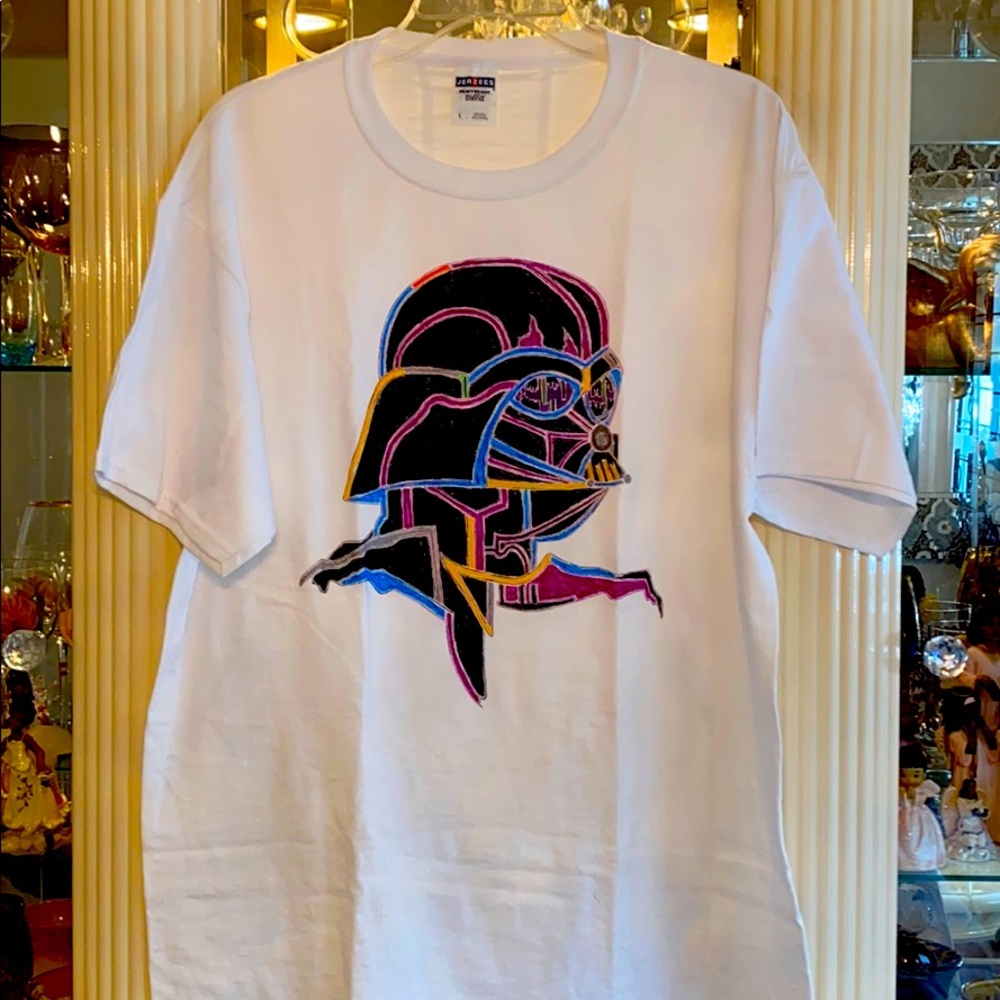 Hand-painted Star Wars Darth Vader T-Shirt!